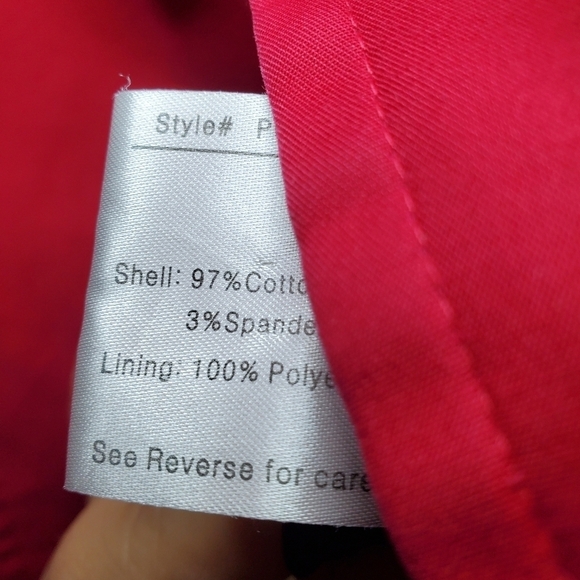 Pendleton By George Simonton Womens Red Jacket Size Large Mod Couture Rain Coat - Picture 14 of 15
